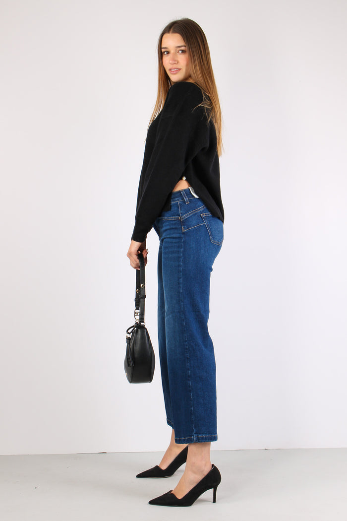 Maglia Manica Lunga Nero-4