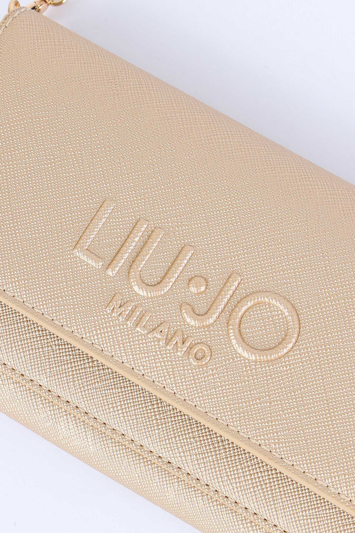 Portafoglio Tracolla Light Gold-7