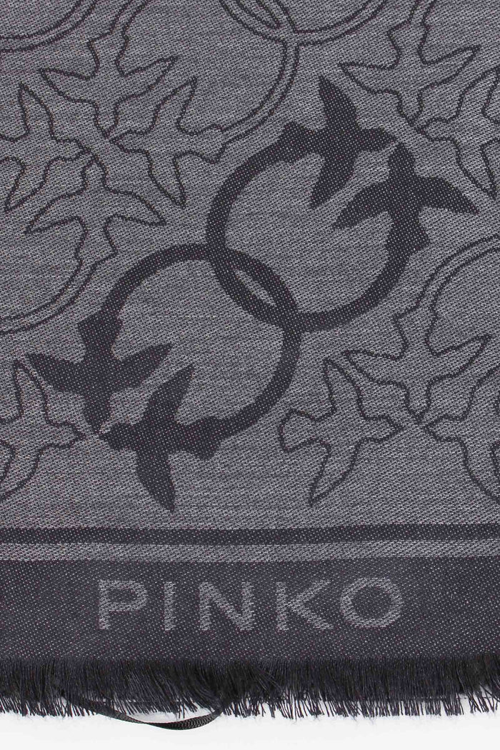 Polonia Foulard Jacquard Grigio-5