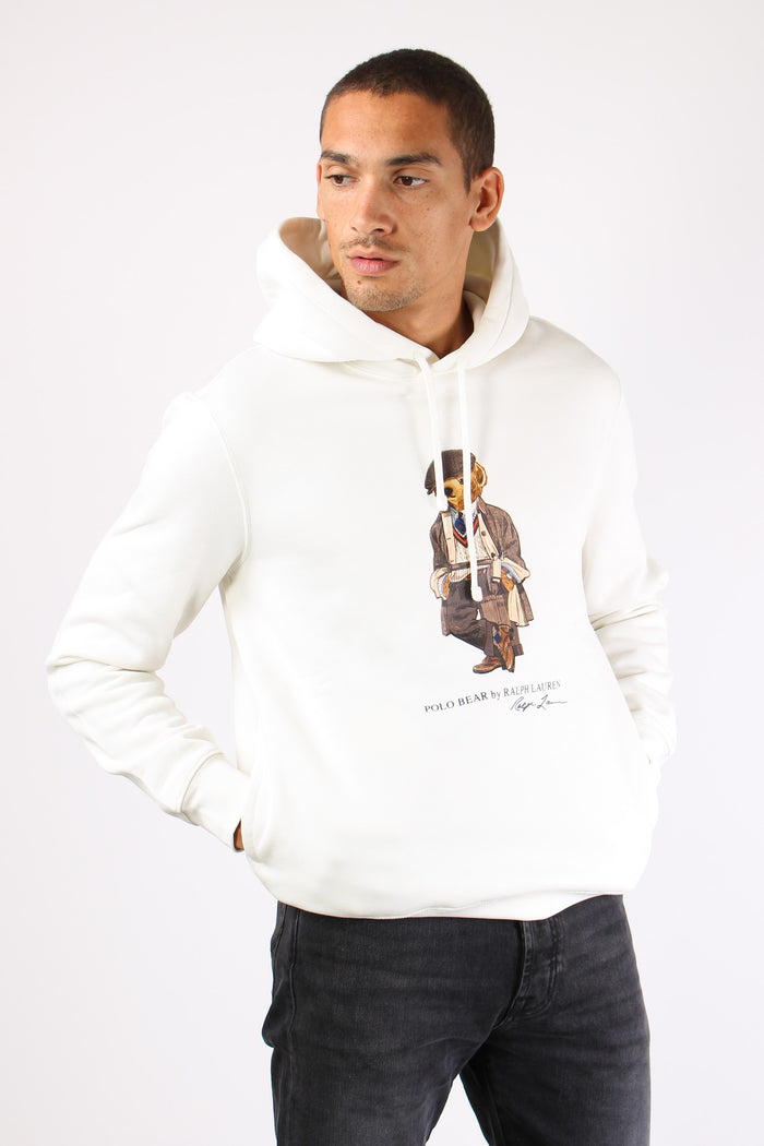 Felpa Cappuccio White-6