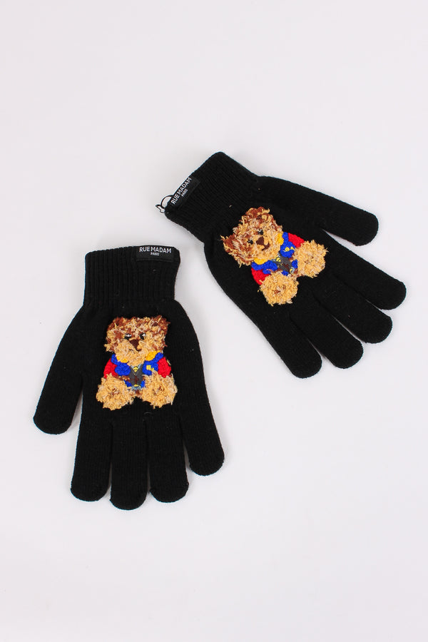 Guanti Orsetto Black