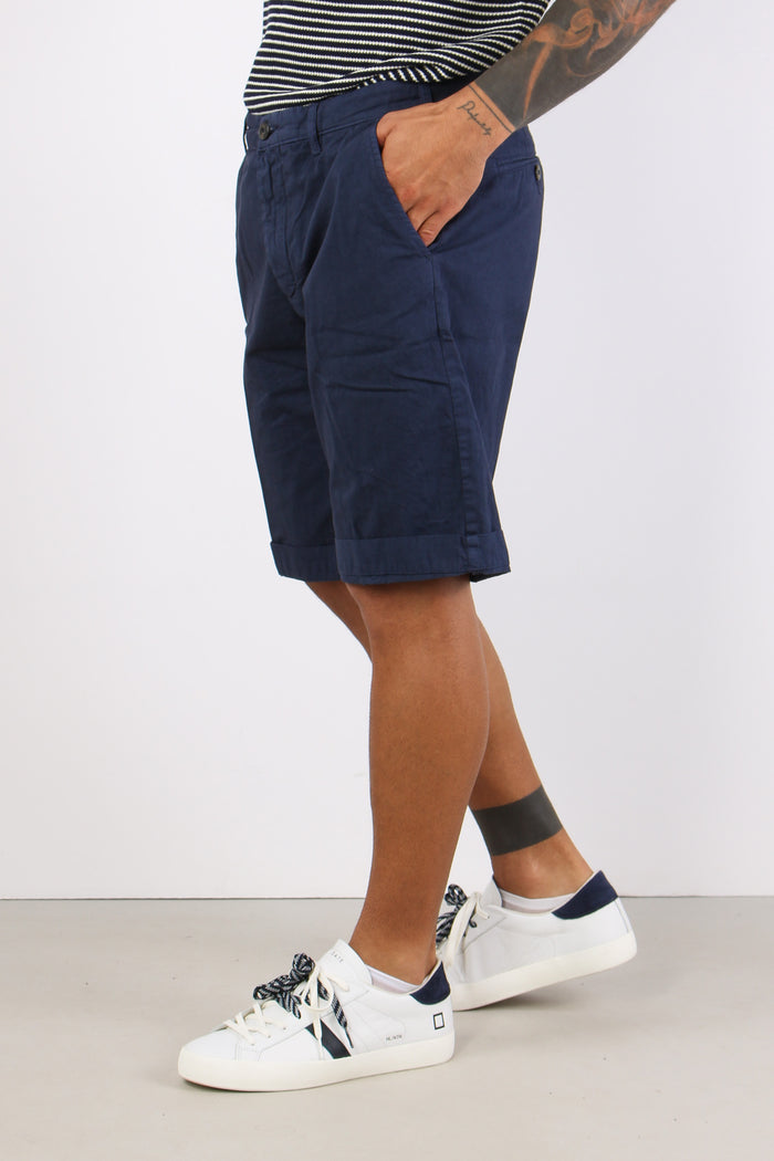 Bermuda Chino Regular Blu-5