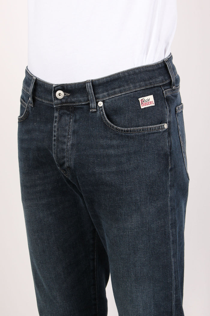 Denim Slim Fit Blue/black-6