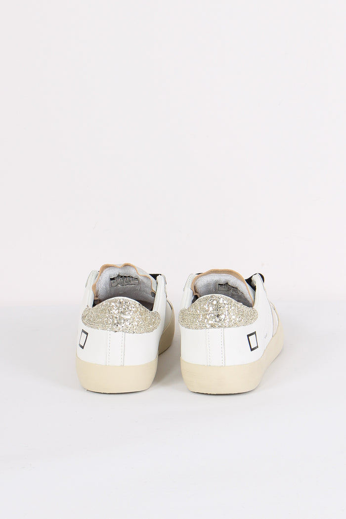 Sneaker Hill Low Shiny Glitter White/platinium-3