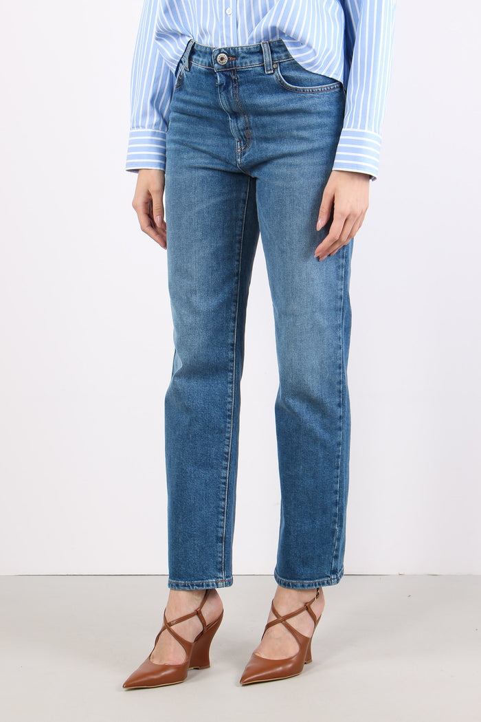 Wkdargento Denim Sigaretta Indaco Medio-6