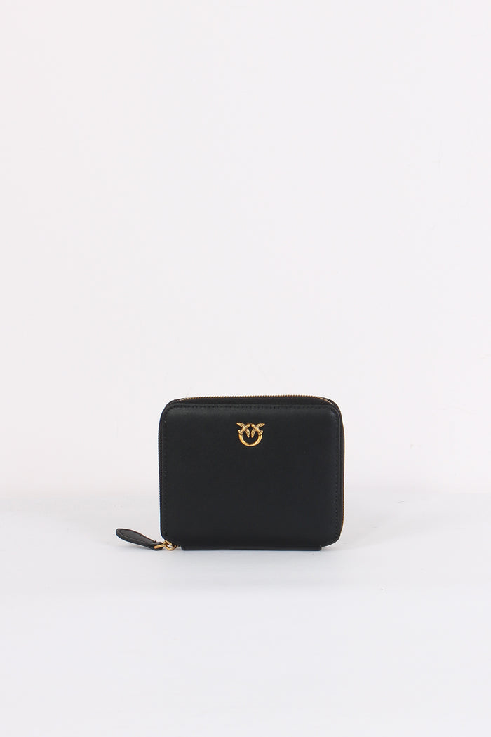 Taylor Portafoglio Zip Around Nero/gold