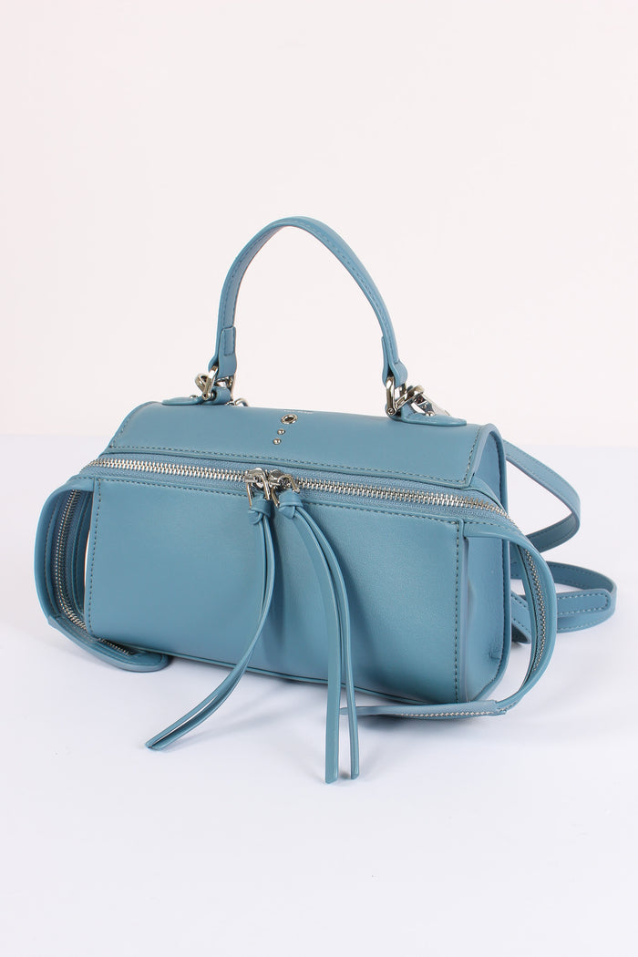 Metis Mini Bag Zip Frontale Lagoon-4