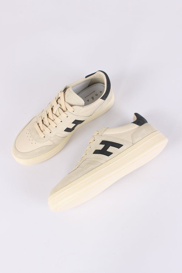 Sneakers H668 Allacciato H Banda Bianco-2