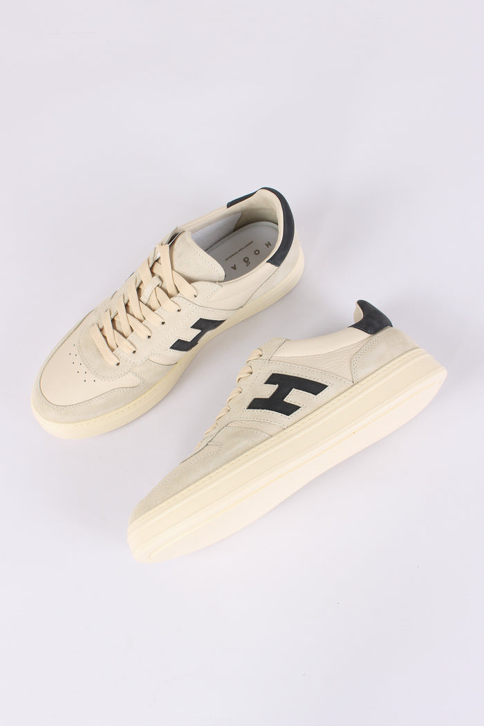 Sneakers H668 Allacciato H Banda Bianco-2