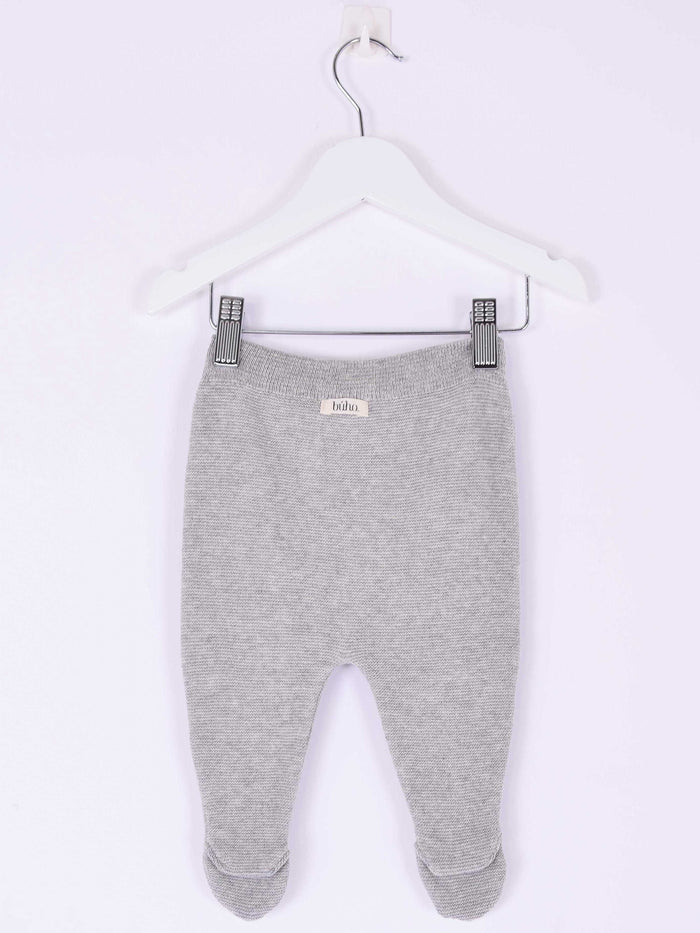 Pantalone Pagliaccetto Piedino Grey-2