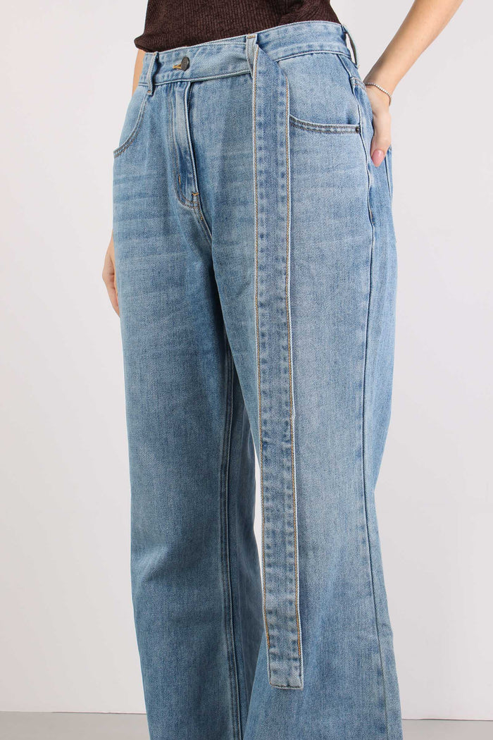 Denim Cintura Scesa Denim-6