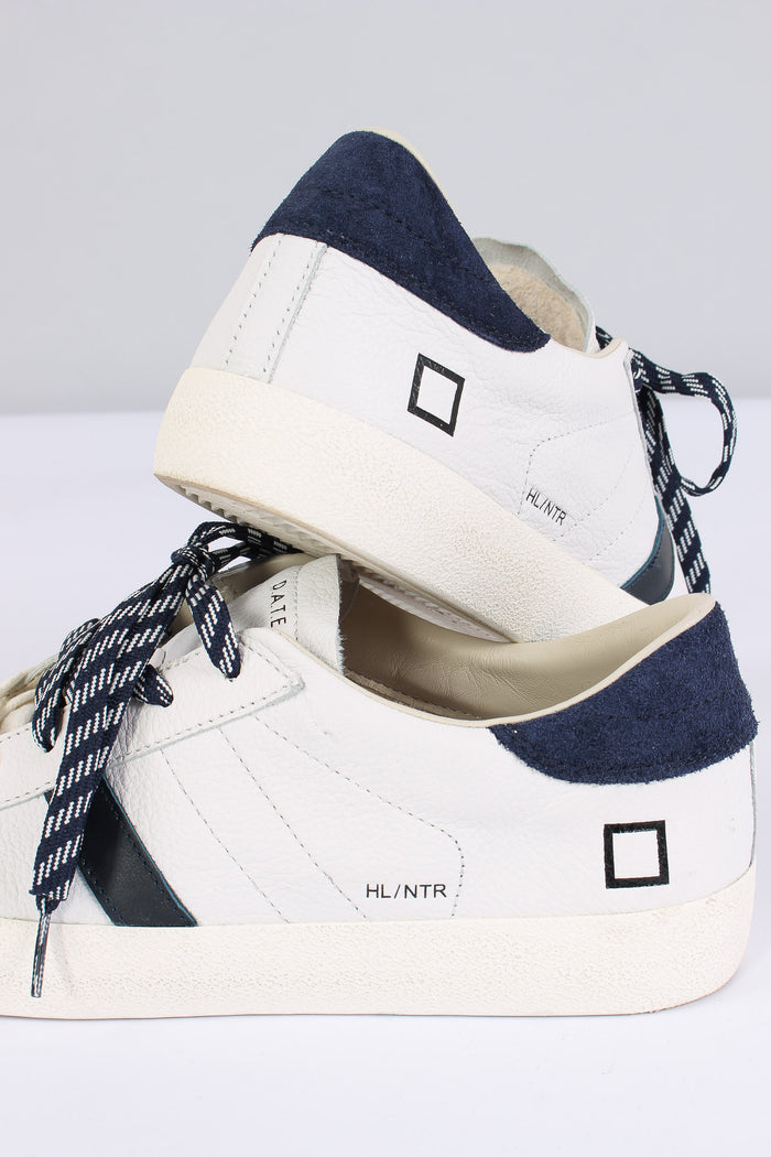 Sneakers Hill Low Natural White/blue-4