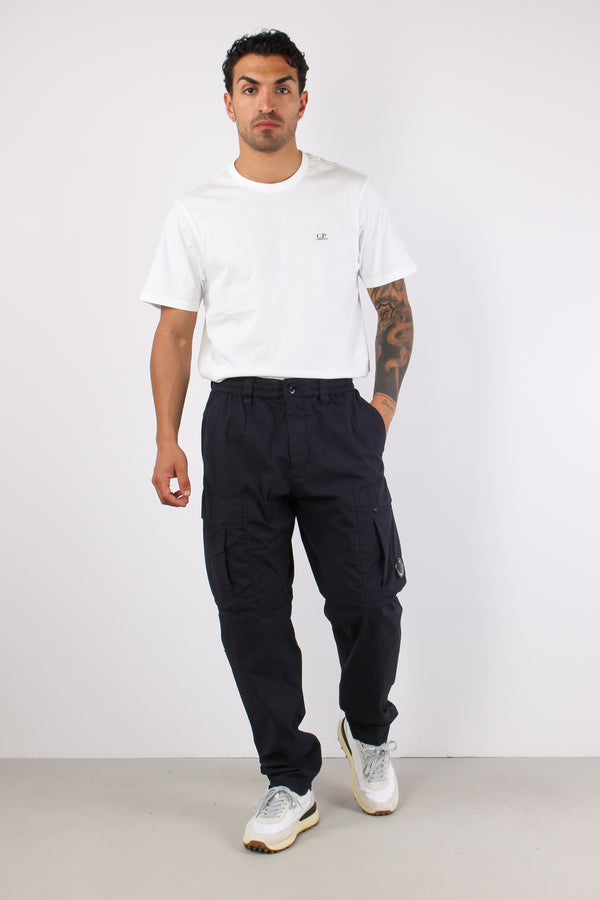 Pantalone Bimateriale Tasche Total Eclipse