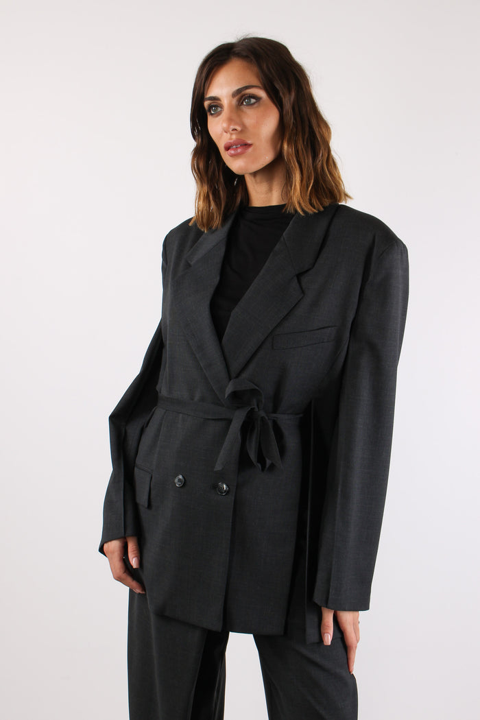 Giacca Spacco Cinturino Asphalt-4