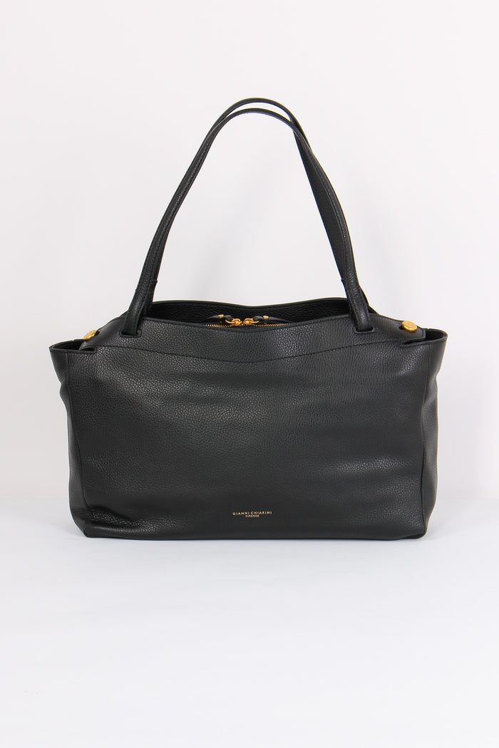 Ottavia Sacca Morbida 2 Manici Nero