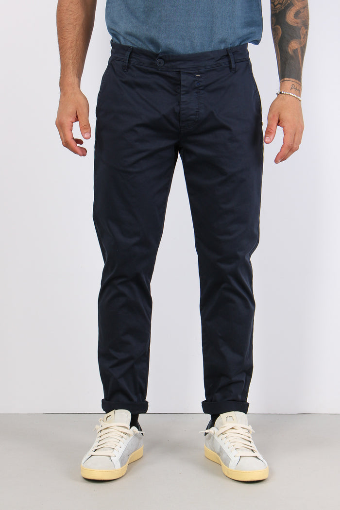 Tonno Pantalone Classico Blu-2