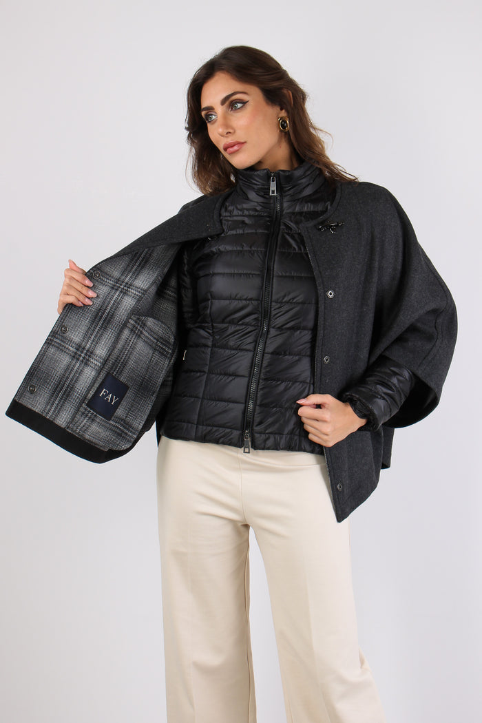 Cappa Piumetta Principe Di Gal Grigio-6