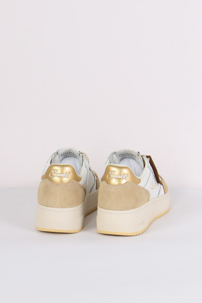 Sneaker Basket Love Lady Oro-4
