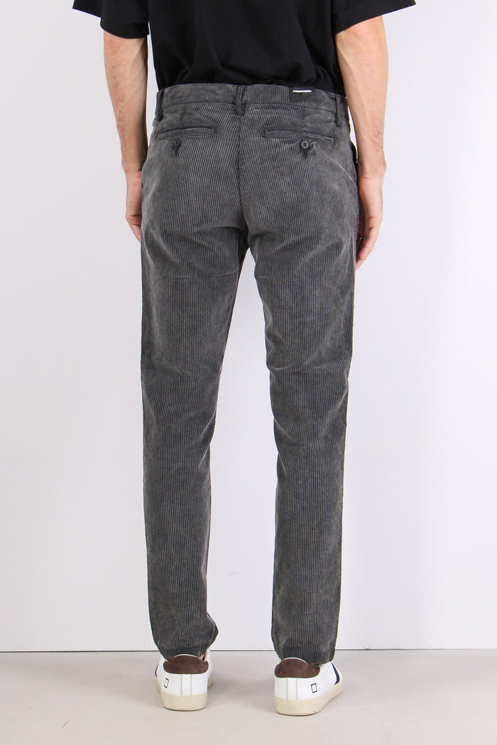 Pantalone Chino Slim Black Fade-4