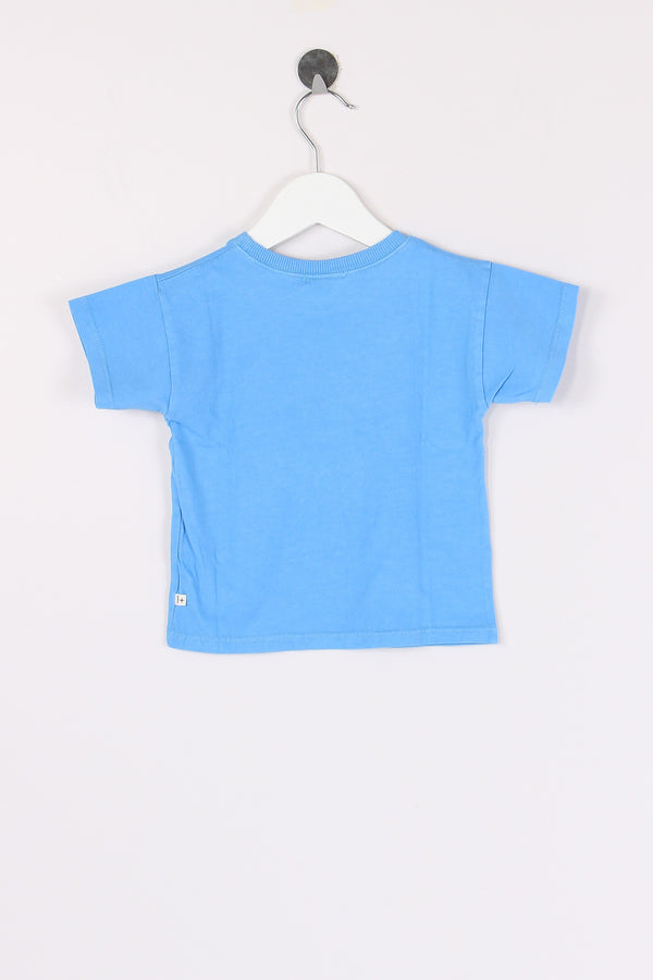 T-shirt M/m Crop Ultramarine-2