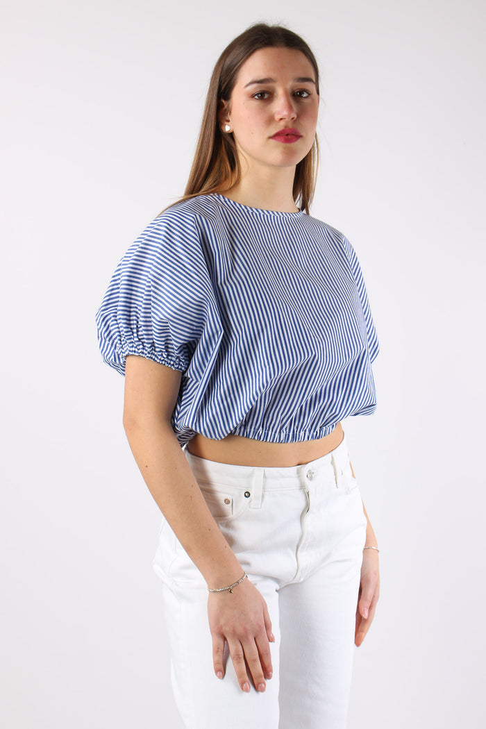 Casacca M/c Arriccio Blue/white-7