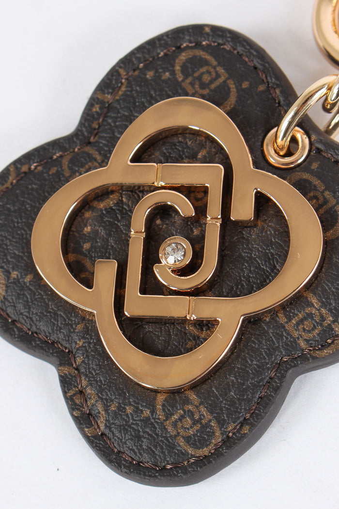 Portachiavi Quadrifoglio Monogram-5