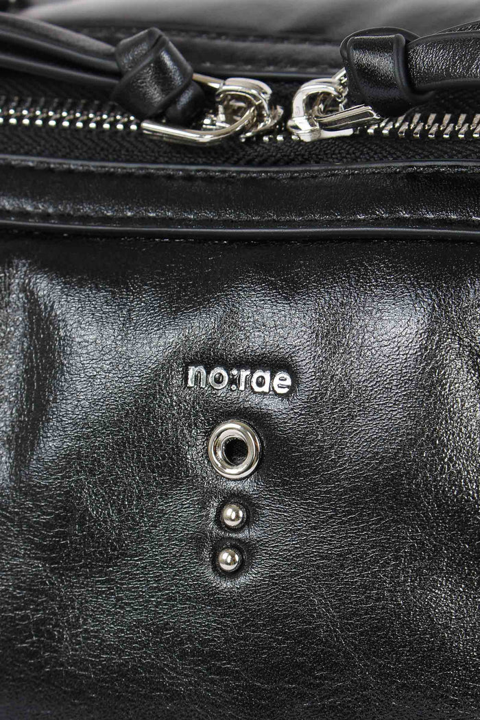 Maxi Trapezio Effetto Crinkle Black-7