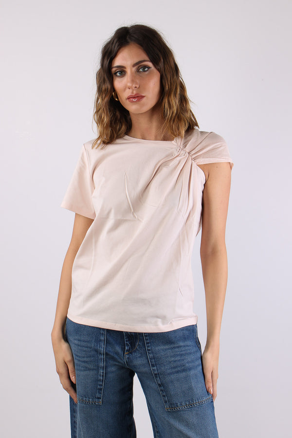 Lateral T-shirt Arriccio Spall Silver Peony-2