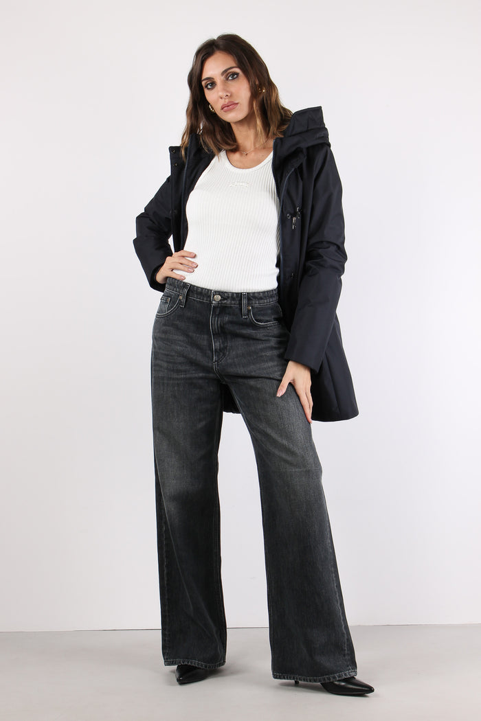 Denim Palazzo Denim Black