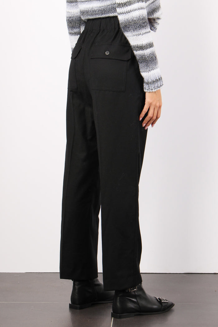 Hateley Pantalone Tasconato Nero-5