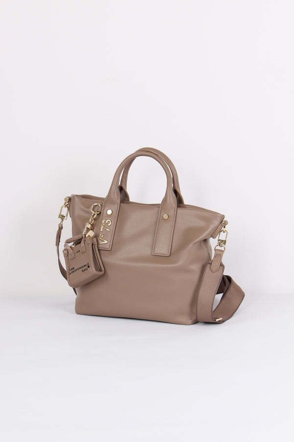 Matilda Mini  Shopping Charm B Taupe-2