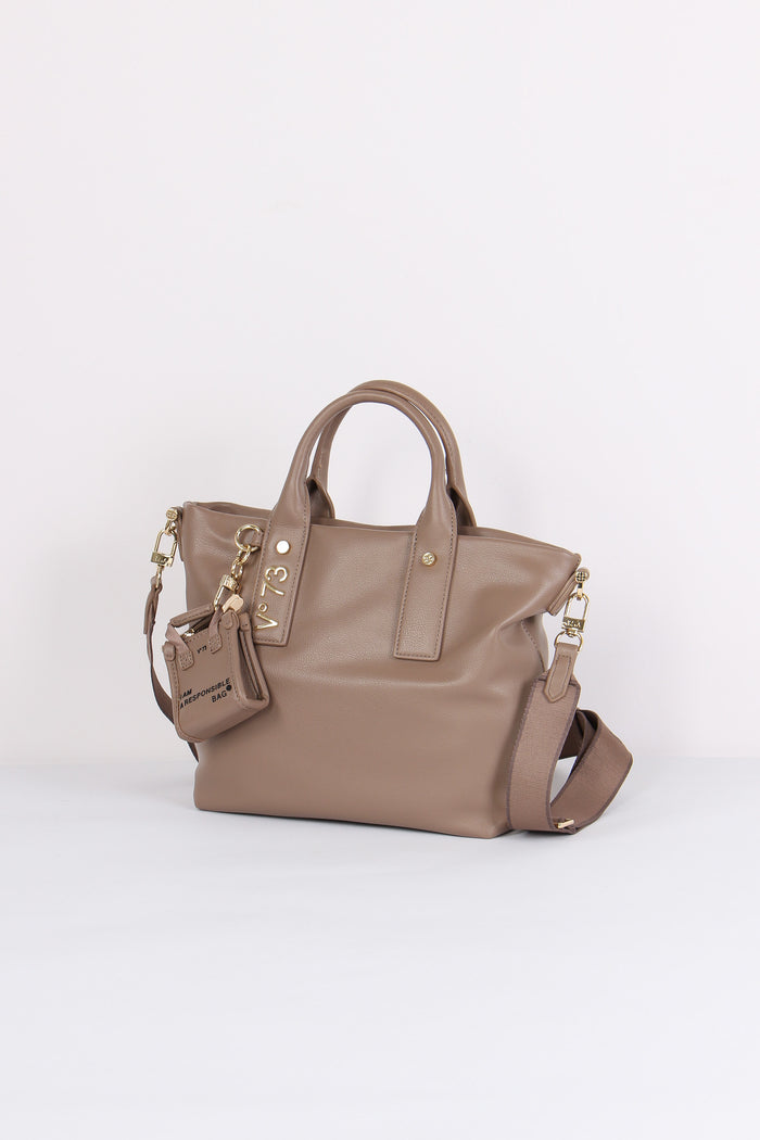 Matilda Mini  Shopping Charm B Taupe-2