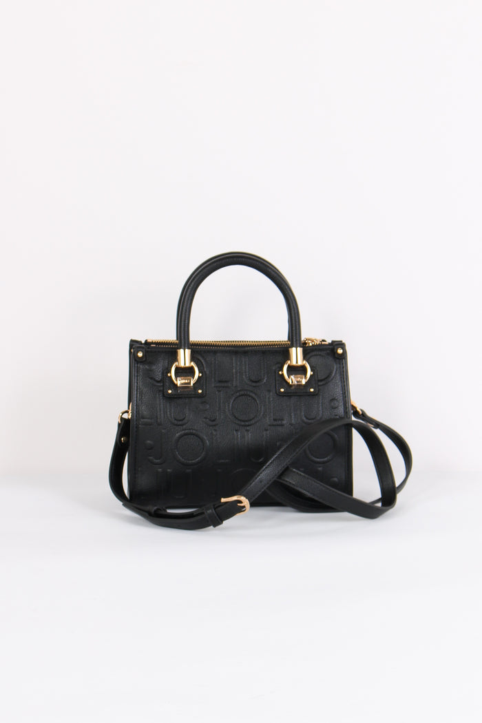 Shopping Piccola Logo 3d Nero-5