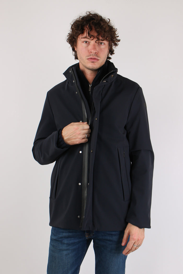 Giubbotto Tecnico Blue Black-3