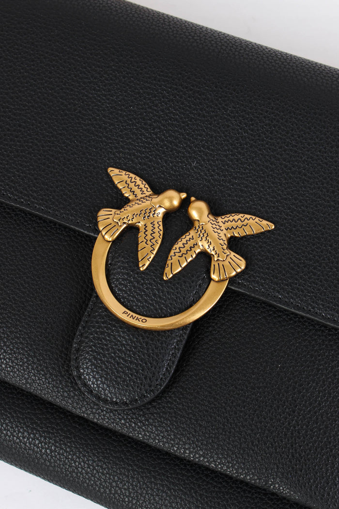 Tracolla Love One Soft Bottola Nero/gold-7