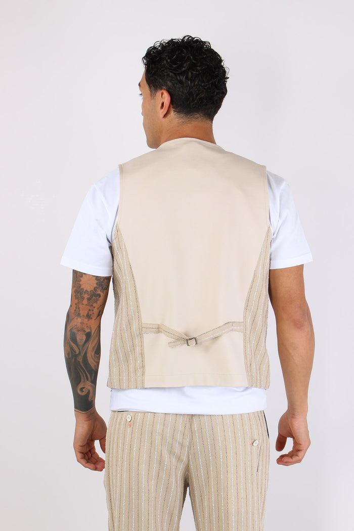 Gilet Riga Beige-5