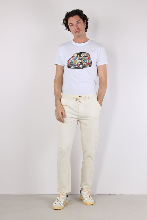 Pantalaccio Misto Lino Latte