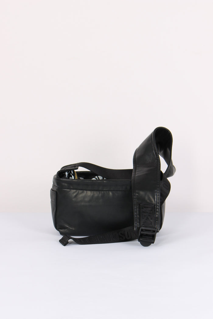Maxi Nylon Logo Nero-3