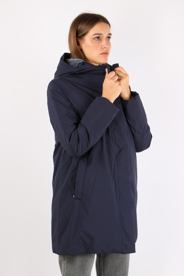 Giubbotto Lungo Marmotta Blue-4