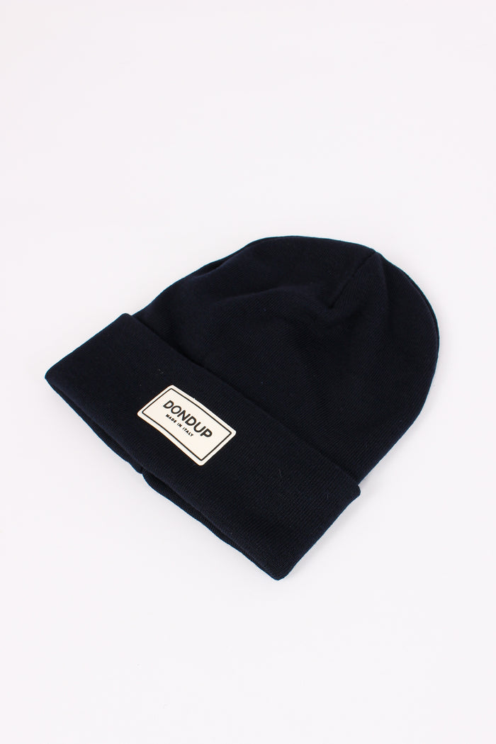 Cuffia Logo Blu Navy-3