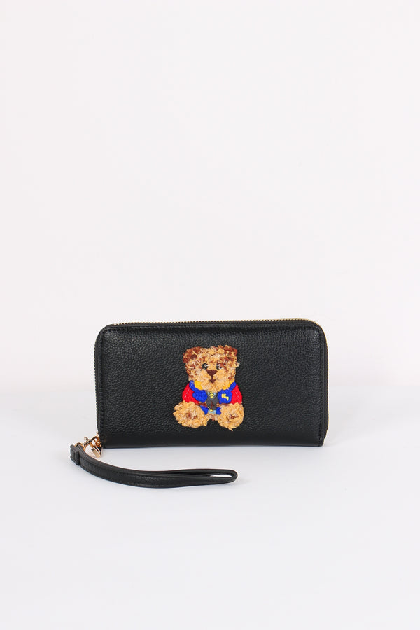 Portafoglio Orsetto Black