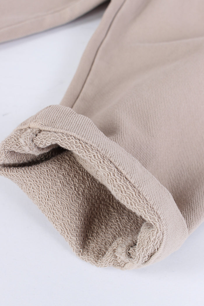 Pantalone Cotone Caldo Tortora-5