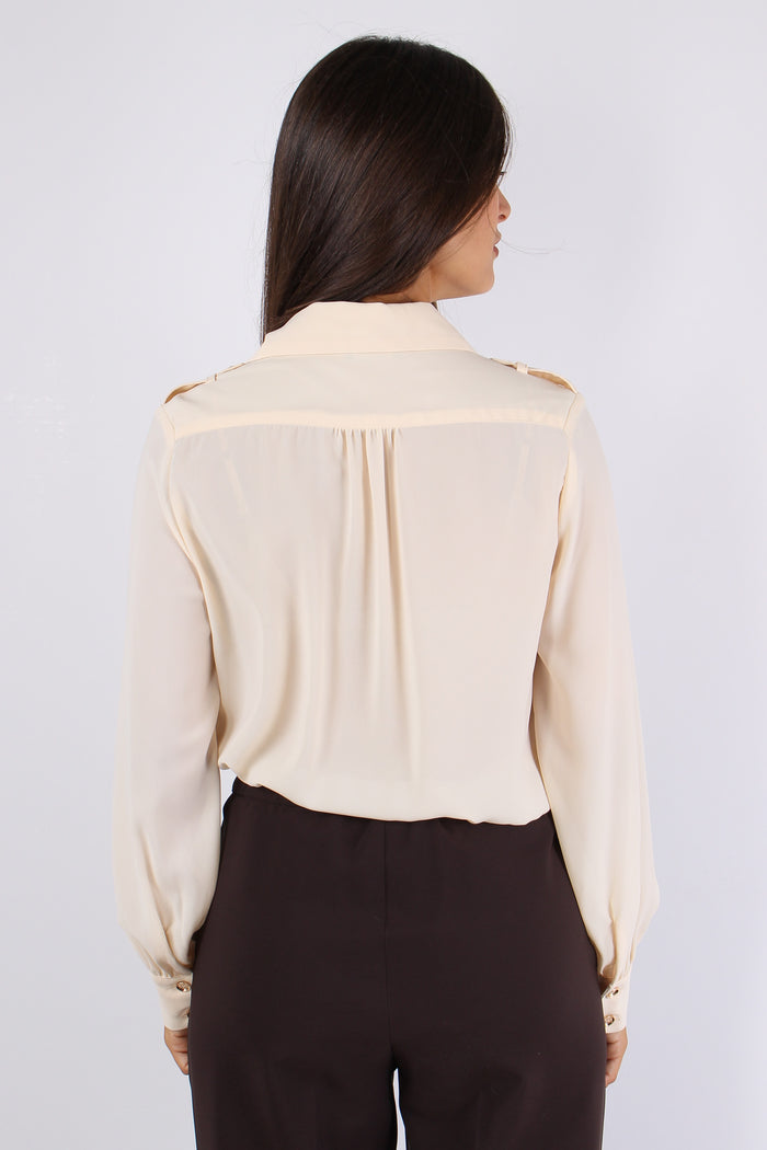 Facilis Camicia Body Taschine Birch Beige-3
