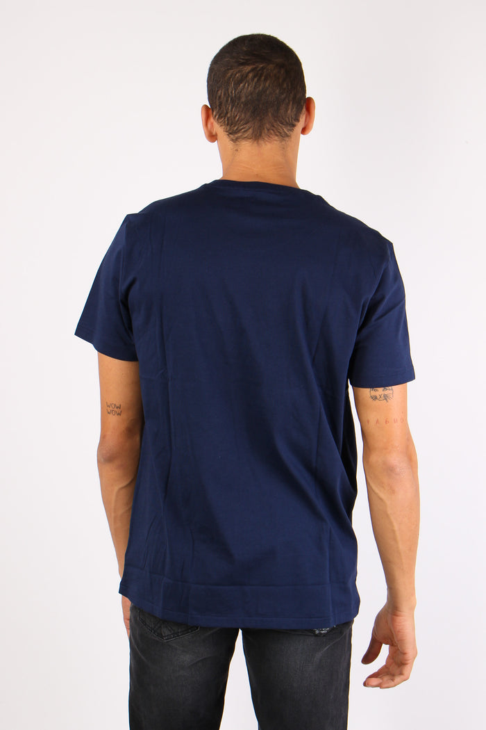 T-shirt Underwear Logo Cruise Navy-4