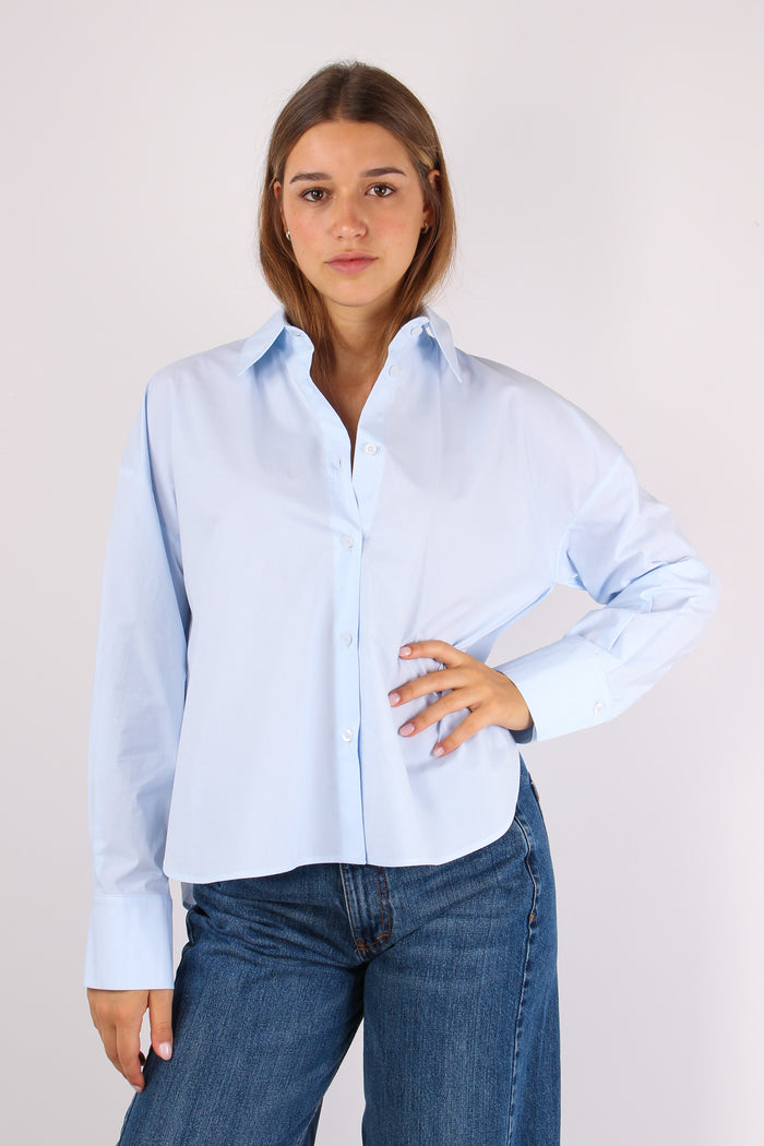 Camicia Doppio Colletto Celeste-3