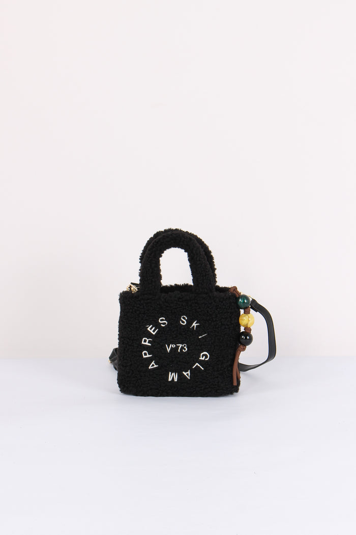 Ski Glam Mini Shopping Teddy Nero
