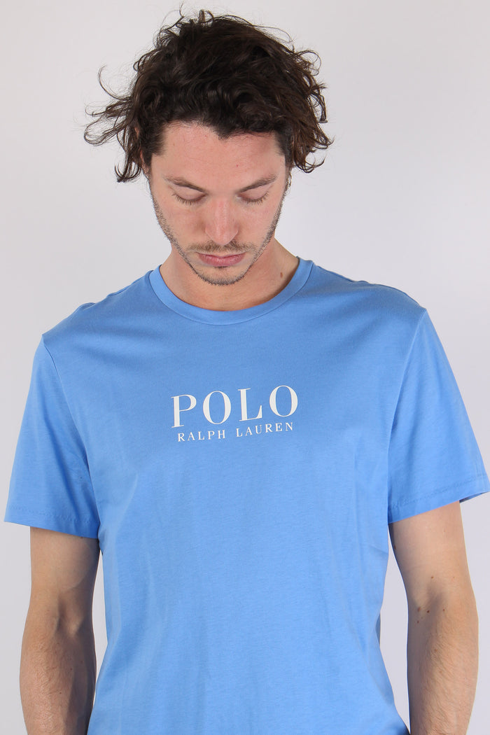 T-shirt Underwear Maxi Scritta Harbor Isalnd Blue-4
