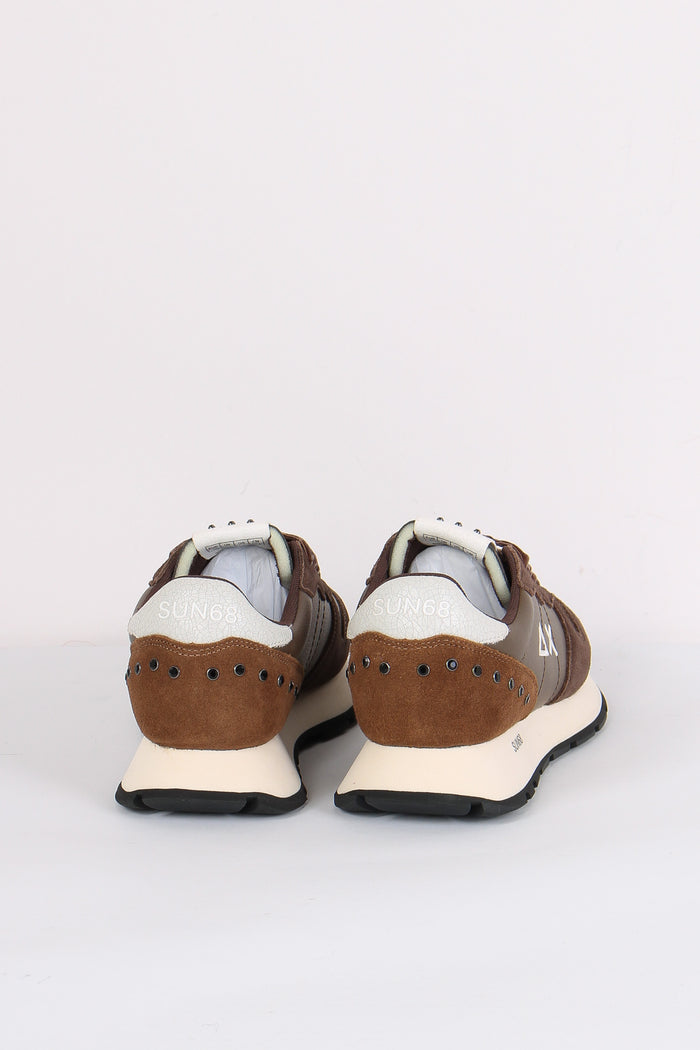 Sneaker Ally Studs Marrone-4