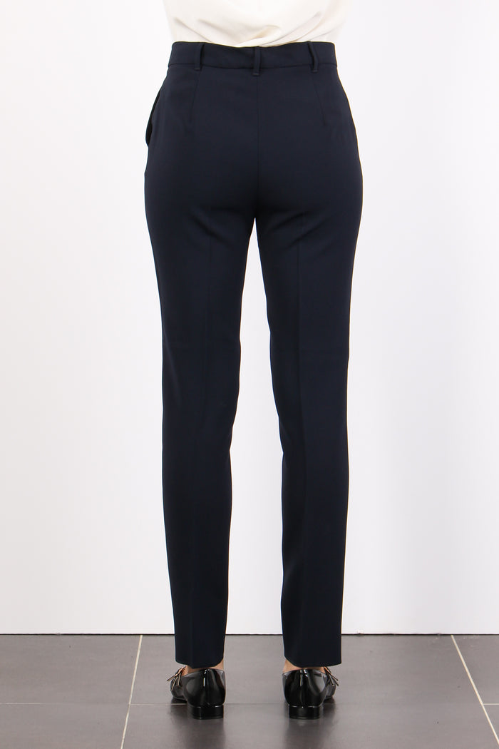 Jerta Pantalone Sigaretta Blue Navy-3