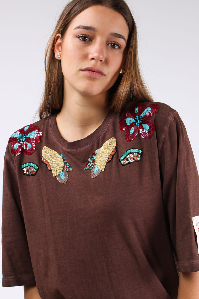 T-shirt Patch Ricami Unica-4